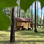キャンプ場 Naturama Brombachsee Schaeferwagenhotel